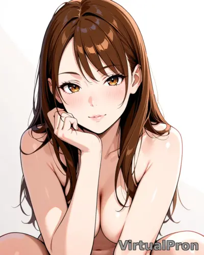 Explore Artistic Brunette Nudes with Long Locks