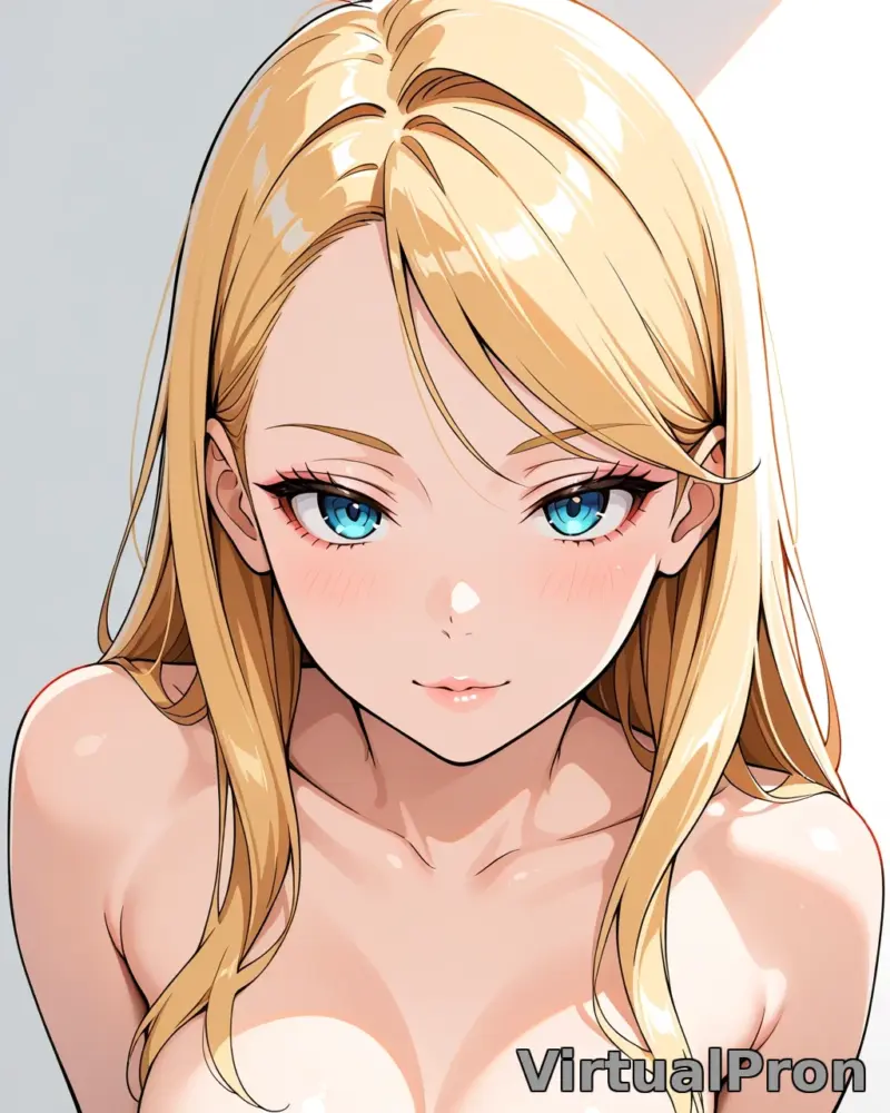 Golden Locks: Nude Blonde Hair